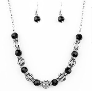 Necklace with matching earrings